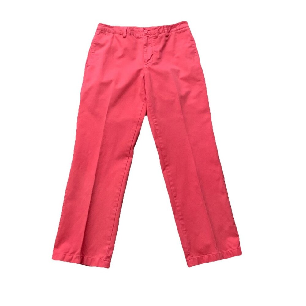 Vineyard Vines Club Pant Men’s Orange Coral 32 X 29.5 Straight Jeans